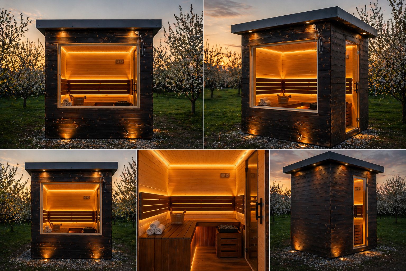 Saună personalizată Brașov - design modern
